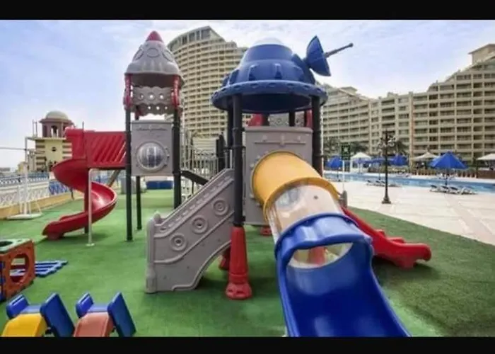 شقة Porto Sokhna Pyramids Sea View Family