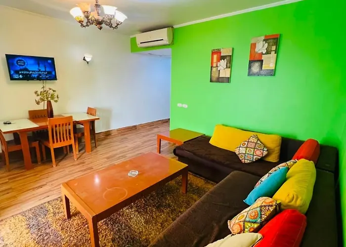 Porto Sokhna Pyramids Sea View Family Apartman *